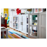 IKEA BRIMNES Cabinet with doors, white, 78x95 cm