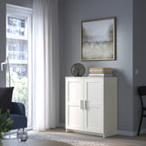 IKEA BRIMNES Cabinet with doors, white, 78x95 cm