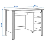 IKEA BRUSALI Desk, white, 90x52 cm