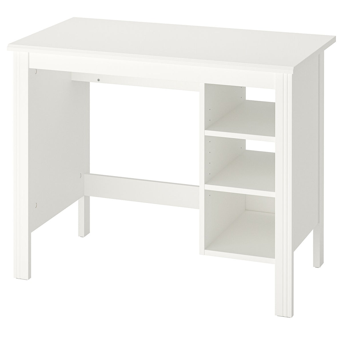 IKEA BRUSALI Desk, white, 90x52 cm (Sample Clearance)