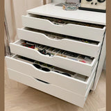 IKEA ALEX Drawer on castors, white, 67x66 cm