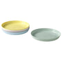 IKEA KALAS plate, mixed colors, 6 pack