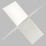 IKEA KALLAX Insert with compartments, white