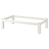 IKEA KALLAX Shelving with underframe, oak effect, 77x94 cm