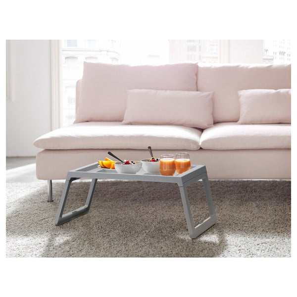 IKEA KLIPSK Bed tray, grey