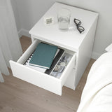 IKEA KULLEN Chest of 2 drawers, white, 35x49 cm