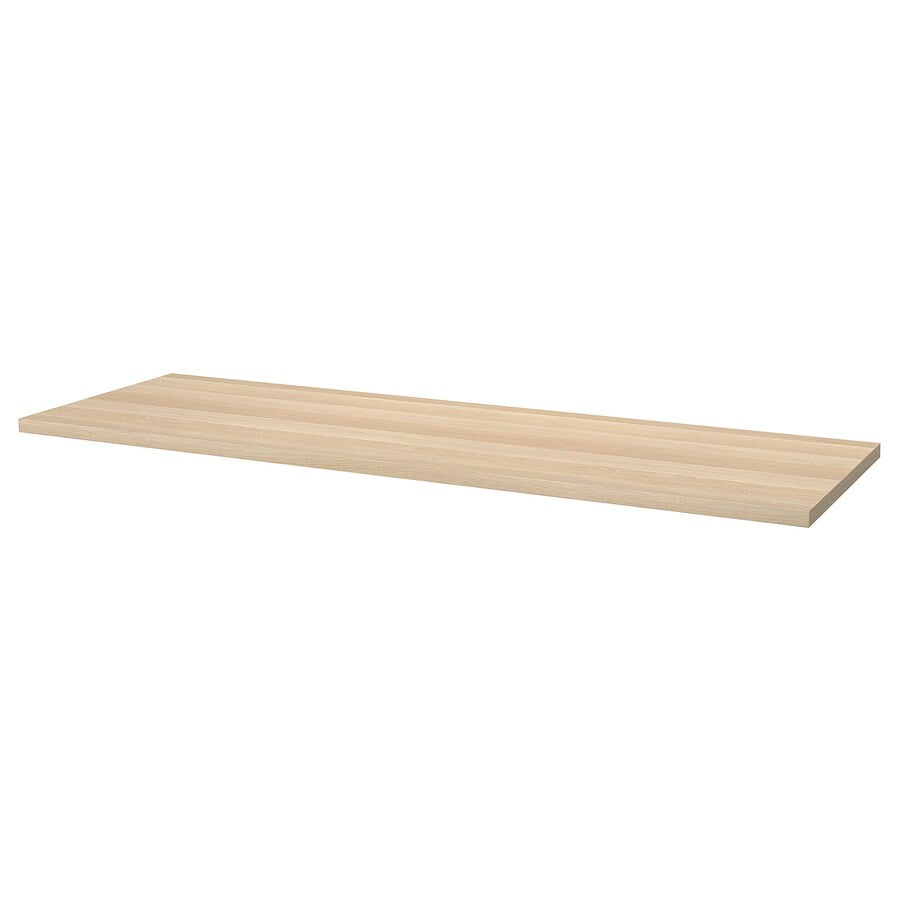 IKEA LAGKAPTEN / ADILS Desk, 200x60 cm, oak/black