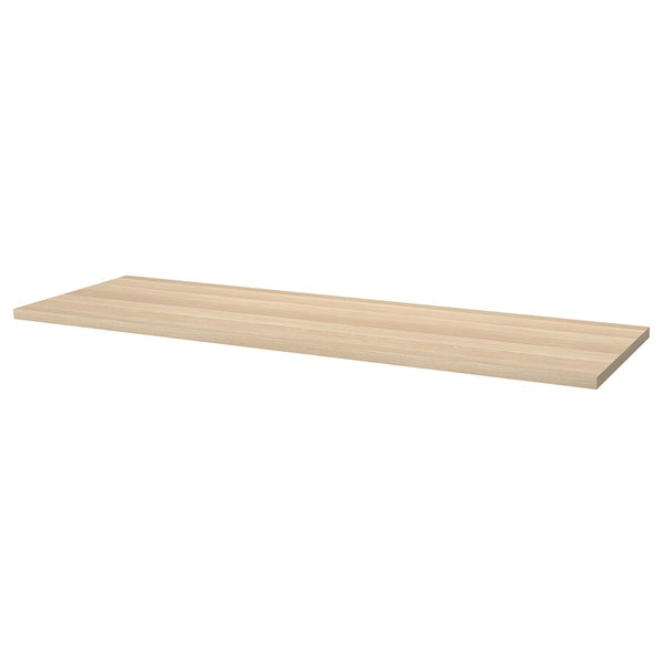 IKEA LAGKAPTEN / ADILS Desk, 200x60 cm, oak/black