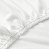 IKEA LEN Fitted sheet for ext bed, white, 80x130 cm