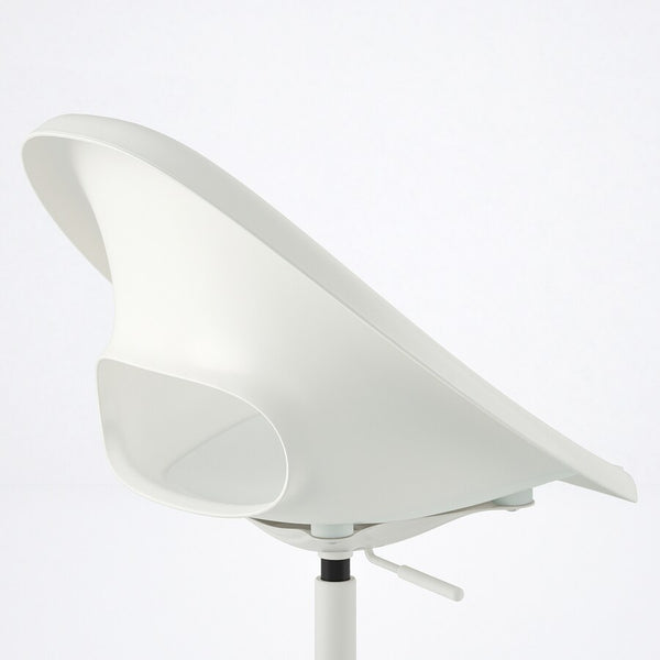 IKEA LOBERGET / MALSKAR Swivel chair, white