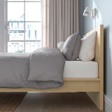 IKEA MALM Bed frame, oak veneer, Queen
