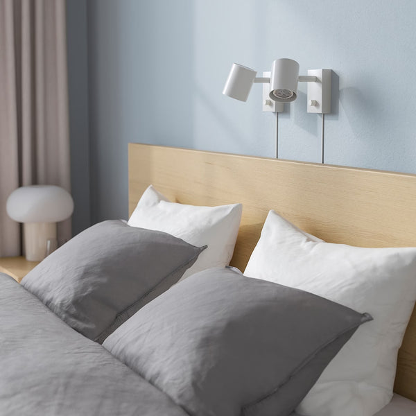 IKEA MALM Bed frame, oak veneer, Queen