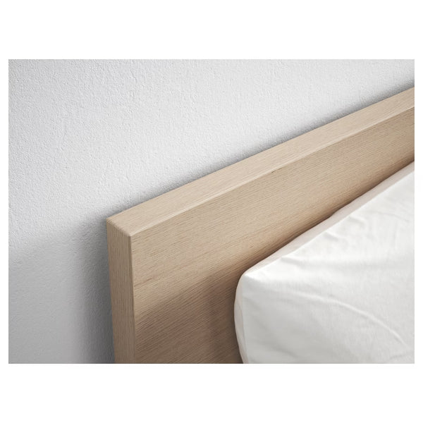 IKEA MALM Bed frame, oak veneer, Queen