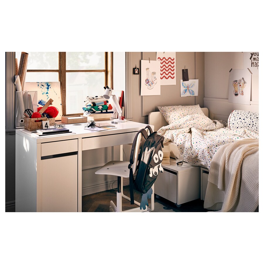 IKEA MICKE Desk, white, 105x50 cm