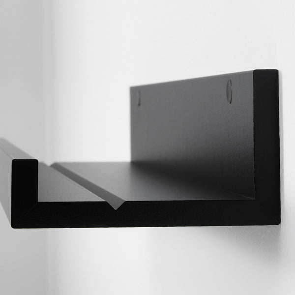 IKEA MOSSLANDA Picture ledge, black, 115 cm