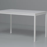 IKEA VANGSTA Extendable table, white, 120/180x75 cm