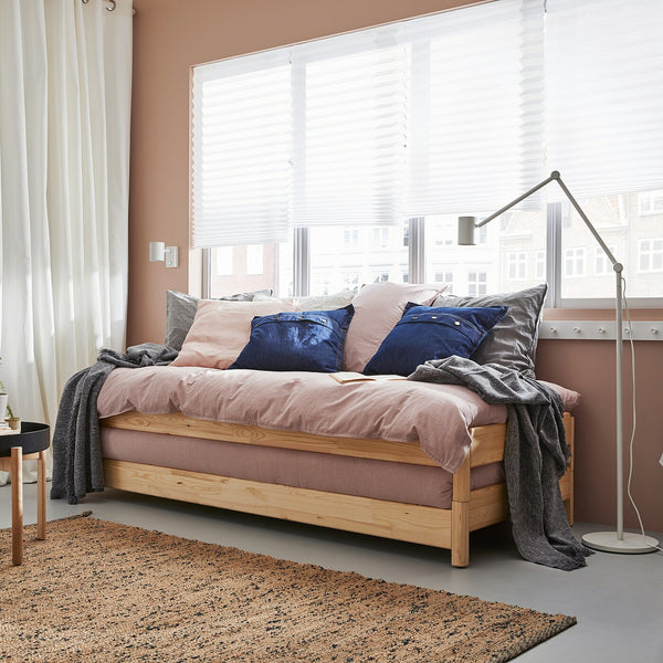 IKEA UTAKER Stackable bed frame, pine, 80x200 cm