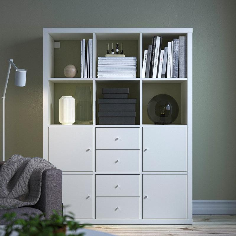 Kallax shelving unit on sale with doors