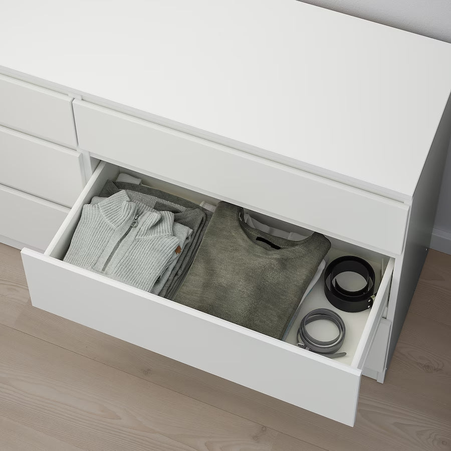 White kullen clearance drawers